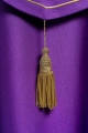 Kapa liturgiczna fioletowa z haftem IHS - KKP/023/03 - HAF KKP/023/03/20 - Dewocjonalia P.H. Jakóbczak - Katolicki sklep liturgiczny i hurtownia