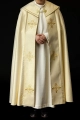 Kapa liturgiczna złota z haftem złotego krzyża - KKP/024/10 - HAF KKP/024/10/37 - Dewocjonalia P.H. Jakóbczak - Katolicki sklep liturgiczny i hurtownia