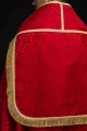 Kapa rzymska czerwona z tłoczonego żakardu - KKP/159/02 - HAF KKP/159/02/83 - Dewocjonalia P.H. Jakóbczak - Katolicki sklep liturgiczny i hurtownia
