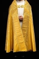 Kapa rzymska złota z tłoczonego żakardu - KKP/159/12 - HAF KKP/159/12/83 - Dewocjonalia P.H. Jakóbczak - Katolicki sklep liturgiczny i hurtownia