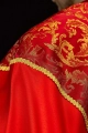 Kapa liturgiczna czerwona ze złotym ornamentem żakardowym - KKP/162/02 - HAF KKP/162/02/20 - Dewocjonalia P.H. Jakóbczak - Katolicki sklep liturgiczny i hurtownia