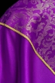 Kapa liturgiczna fioletowa ze złotym ornamentem żakardowym - KKP/162/03 - HAF KKP/162/03/20 - Dewocjonalia P.H. Jakóbczak - Katolicki sklep liturgiczny i hurtownia