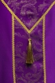 Kapa liturgiczna fioletowa ze złotym ornamentem żakardowym - KKP/162/03 - HAF KKP/162/03/20 - Dewocjonalia P.H. Jakóbczak - Katolicki sklep liturgiczny i hurtownia