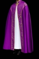 Kapa liturgiczna fioletowa ze złotym ornamentem żakardowym - KKP/162/03 - HAF KKP/162/03/20 - Dewocjonalia P.H. Jakóbczak - Katolicki sklep liturgiczny i hurtownia