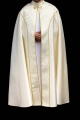 Kapa liturgiczna ecru ze złotym ornamentem żakardowym - KKP/162/05 - HAF KKP/162/05/20 - Dewocjonalia P.H. Jakóbczak - Katolicki sklep liturgiczny i hurtownia