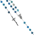 Różaniec - kamień naturalny - agat - 8 mm - JS R499-0 - Dewocjonalia P.H. Jakóbczak - Katolicki sklep liturgiczny i hurtownia