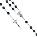 Różaniec - kamień naturalny - agat - 8 mm - JS R499-0 - Dewocjonalia P.H. Jakóbczak - Katolicki sklep liturgiczny i hurtownia