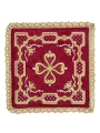 Komplet kielichowy aksamitny z haftowanym motywem kielicha eucharystycznego w kolorze bordowym - KKL/5004/C1 - HAF KKL/5004/C1 - Dewocjonalia P.H. Jakóbczak - Katolicki sklep liturgiczny i hurtownia