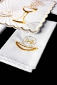 Komplet kielichowy bawełniany z haftowanym motywem kielicha eucharystycznego - KK/089 - HAF KK/089 - Dewocjonalia P.H. Jakóbczak - Katolicki sklep liturgiczny i hurtownia