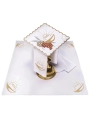 Komplet kielichowy bawełniany z haftowanym motywem kielicha eucharystycznego - KK/046 - HAF KK/046 - Dewocjonalia P.H. Jakóbczak - Katolicki sklep liturgiczny i hurtownia