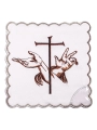 Komplet kielichowy bawełniany z haftowanym motywem kielicha eucharystycznego - KK/022 - HAF KK/022 - Dewocjonalia P.H. Jakóbczak - Katolicki sklep liturgiczny i hurtownia