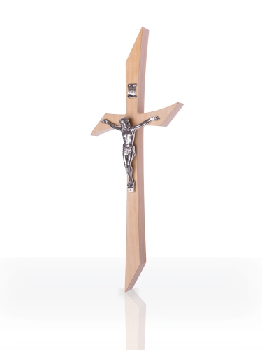 f149707505dbcbac2016dade67ddc0a733e63377 Krzyż z drewna bukowego smukły