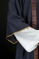 Dalmatyka liturgiczna fioletowa ze złotymi pasami żakardowymi - KDL/395/03/70/B - HAF KDL/395/03/70/B - Dewocjonalia P.H. Jakóbczak - Katolicki sklep liturgiczny i hurtownia
