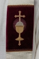 Stuła liturgiczna ecru z haftem PAX - KST/090/05/42 - HAF KST/090/05/42 - Dewocjonalia P.H. Jakóbczak - Katolicki sklep liturgiczny i hurtownia