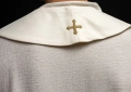 Stuła liturgiczna ecru z haftem maryjnym - KST/501/05/01 - HAF KST/501/05/01 - Dewocjonalia P.H. Jakóbczak - Katolicki sklep liturgiczny i hurtownia