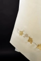 Welon naramienny ecru z haftem krzyża - KWL/006/05 - HAF KWL/006/05 - Dewocjonalia P.H. Jakóbczak - Katolicki sklep liturgiczny i hurtownia