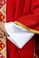 Ornat czerwony z haftowanym pasem ozdobnym - LE/7042/02 - HAF LE/7042/02 - Dewocjonalia P.H. Jakóbczak - Katolicki sklep liturgiczny i hurtownia