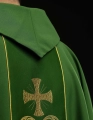 Ornat zielony z eucharystycznym pasem ozdobnym - KOR/148/01/01 - HAF KOR/148/01/01 - Dewocjonalia P.H. Jakóbczak - Katolicki sklep liturgiczny i hurtownia