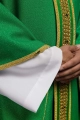 Ornat zielony ręcznie zdobiony z kamieniami naturalnymi - HM/7001/01/71/PA01 - HAF HM/7001/01/71/PA01 - Dewocjonalia P.H. Jakóbczak - Katolicki sklep liturgiczny i hurtownia