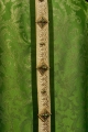 Ornat zielony ręcznie zdobiony z kamieniami naturalnymi - HM/7003/01/90 - HAF HM/7003/01/90 - Dewocjonalia P.H. Jakóbczak - Katolicki sklep liturgiczny i hurtownia