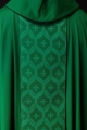 Ornat zielony z żakardowym pasem z krzyżem - KOR/402/01/53 - HAF KOR/402/01/53 - Dewocjonalia P.H. Jakóbczak - Katolicki sklep liturgiczny i hurtownia