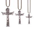 Naszyjnik - krzyżyk - Trójca Święta - pamiątka bierzmowania - JS K006 - Dewocjonalia P.H. Jakóbczak - Katolicki sklep liturgiczny i hurtownia
