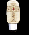 Ornat rzymski ecru z haftem Serca Jezusa - KOR/199/05/20 - HAF KOR/199/05/20 - Dewocjonalia P.H. Jakóbczak - Katolicki sklep liturgiczny i hurtownia
