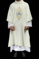 Ornat ecru z motywem maryjnym i złotym haftem - KOR/232/05/12 - HAF KOR/232/05/12 - Dewocjonalia P.H. Jakóbczak - Katolicki sklep liturgiczny i hurtownia