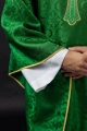 Ornat zielony haftowany z symbolem krzyża - KOR/227/01/11 - HAF KOR/227/01/11 - Dewocjonalia P.H. Jakóbczak - Katolicki sklep liturgiczny i hurtownia