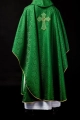 Ornat zielony haftowany z symbolem krzyża - KOR/227/01/11 - HAF KOR/227/01/11 - Dewocjonalia P.H. Jakóbczak - Katolicki sklep liturgiczny i hurtownia