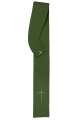 Zielony ornat liturgiczny haftowany w minimalistycznym wzorze - LE/7019/01 - HAF LE/7019/01 - Dewocjonalia P.H. Jakóbczak - Katolicki sklep liturgiczny i hurtownia