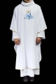 Ornat maryjny biały - KOR/127/04/12 - HAF KOR/127/04/12 - Dewocjonalia P.H. Jakóbczak - Katolicki sklep liturgiczny i hurtownia