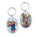 Brelok - św. Krzysztof - wizerunki świętych - JS KC299-0 - Dewocjonalia P.H. Jakóbczak - Katolicki sklep liturgiczny i hurtownia