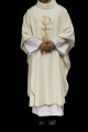 Ornat ecru ze złotym haftem krzyża - HAF KOR/026/05/12 - Dewocjonalia P.H. Jakóbczak - Katolicki sklep liturgiczny i hurtownia