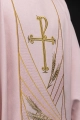 Różowy ornat z haftowanym pasem PAX - LE/7050/08 - HAF LE/7050/08 - Dewocjonalia P.H. Jakóbczak - Katolicki sklep liturgiczny i hurtownia