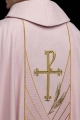 Różowy ornat z haftowanym pasem PAX - LE/7050/08 - HAF LE/7050/08 - Dewocjonalia P.H. Jakóbczak - Katolicki sklep liturgiczny i hurtownia