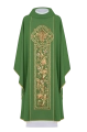 Ornat zielony z bogatym haftem IHS - KOR/056/01/01 - HAF KOR/056/01/01 - Dewocjonalia P.H. Jakóbczak - Katolicki sklep liturgiczny i hurtownia