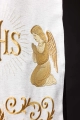 Lektorium białe z haftem monogramu IHS - LE/8048/05 - HAF LE/8048/05 - Dewocjonalia P.H. Jakóbczak - Katolicki sklep liturgiczny i hurtownia