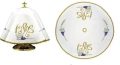 Welon na puszkę biały 53 cm z haftem monogramu IHS - KWE/019/O/04 - HAF KWE/019/O/04 - Dewocjonalia P.H. Jakóbczak - Katolicki sklep liturgiczny i hurtownia