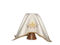 Zestaw czterech welonów kielichowych ze złotym wykończeniem - KWB/001 - HAF KWB/001 - Dewocjonalia P.H. Jakóbczak - Katolicki sklep liturgiczny i hurtownia