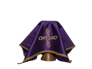 Zestaw czterech welonów kielichowych w kolorach liturgicznych - KWB/012