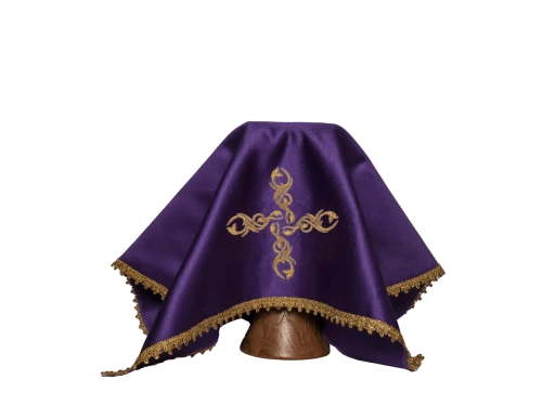 a8e9ae71eef2656e2da96b685c60e74d Zestaw czterech welonów kielichowych w kolorach liturgicznych - KWB/012