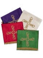 Zestaw czterech welonów kielichowych w kolorach liturgicznych - HAF KWB/012 - Dewocjonalia P.H. Jakóbczak - Katolicki sklep liturgiczny i hurtownia