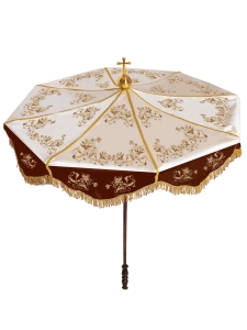 Parasol procesyjny haftowany - KPP/006/PA
