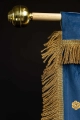 Dwustronna chorągiew procesyjna z Matką Bożą Wniebowziętą i monogramem maryjnym - 80 x 130 cm - CHD/005 - HAF CHD/005/06-05/109 80*130 - Dewocjonalia P.H. Jakóbczak - Katolicki sklep liturgiczny i hurtownia