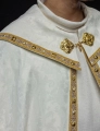 Kapa liturgiczna ecru z haftem Baranka Bożego - S-3072-05-88 - HAF S-3072-05-88 - Dewocjonalia P.H. Jakóbczak - Katolicki sklep liturgiczny i hurtownia