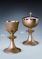 Kielich - nodus ażur, kamienie czerwone - DOB 0115 - Dewocjonalia P.H. Jakóbczak - Katolicki sklep liturgiczny i hurtownia