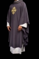 Ornat fioletowy z haftowanym krzyżem - S-7065-03-70 - HAF S-7065-03-70 - Dewocjonalia P.H. Jakóbczak - Katolicki sklep liturgiczny i hurtownia