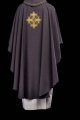 Ornat fioletowy z haftowanym krzyżem - S-7065-03-70 - HAF S-7065-03-70 - Dewocjonalia P.H. Jakóbczak - Katolicki sklep liturgiczny i hurtownia