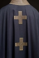 Ornat fioletowy z haftowanymi krzyżami - S-7070-03-70 - HAF S-7070-03-70 - Dewocjonalia P.H. Jakóbczak - Katolicki sklep liturgiczny i hurtownia